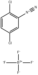 2,5-dichlorobenzenediazonium tetrafluoroborate Structure