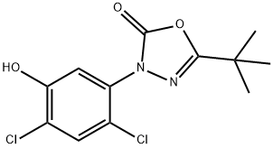 恶草酮-羟基, 39807-19-7, 结构式