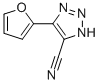 5-FURAN-2-YL-3H-[1,2,3]TRIAZOLE-4-CARBONITRILE 结构式