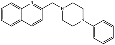 2-((4-Phenylpiperazine-1-yl)methyl)quinoline Structure