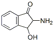 1H-Inden-1-one,  2-amino-2,3-dihydro-3-hydroxy- Struktur