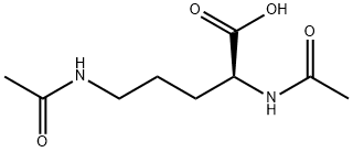 N2,N5-ジアセチル-L-オルニチン 化学構造式