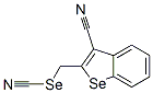 Selenocyanic acid [3-cyanobenzo[b]selenophen-2-yl]methyl ester Structure