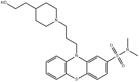 Pipotiazine Structure