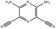 2,6-Pyrazinedicarbonitrile,  3,5-diamino-,39870-52-5,结构式