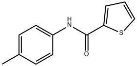 2-Thiophenecarboxamide,N-(4-methoxyphenyl)- 结构式