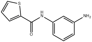 噻吩-2-羧酸(3-氨基-苯基)-酰胺,39880-85-8,结构式