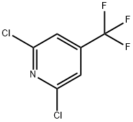 2,6-Dichloro-4-(trifluoromethyl)pyridine Structure