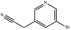 (5-BROMO-PYRIDIN-3-YL)-ACETONITRILE 化学構造式