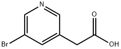 5-Бром-3-pyridineacetic кислота структура