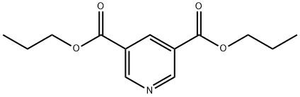 3,5-Pyridinedicarboxylic acid dipropyl ester 结构式