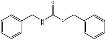 ベンジルカルバミド酸ベンジル 化学構造式