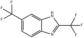 2,5-BIS(TRIFLUOROMETHYL)-1H-BENZIMIDAZOLE Structure