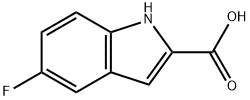 5-氟吲哚-2-羧酸,399-76-8,结构式