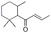 1-(2,2,6-Trimethylcyclohexyl)-2-buten-1-one Structure