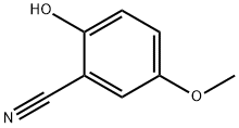 2-Hydroxy-5-methoxybenzonitrile Structure