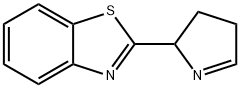 Benzothiazole, 2-(3,4-dihydro-2H-pyrrol-2-yl)- (9CI) 化学構造式