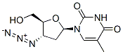 1-[(2R,4S,5S)-4-azido-5-(hydroxymethyl)oxolan-2-yl]-5-methyl-pyrimidine-2,4-dione|