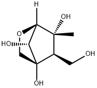 2-Oxabicyclo[2.2.1]heptane-4,6,7-triol,5-(hydroxymethyl)-6-methyl-,(1R,4R,5R,6R,7R)-(9CI),399034-12-9,结构式