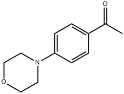 4-MORPHOLINOACETOPHENONE Struktur