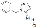 3-BENZYL-1,3-THIAZOL-2(3H)-IMINE HYDROCHLORIDE 结构式