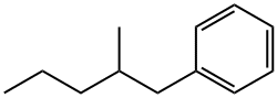 (2-METHYLPENTYL)BENZENE 结构式