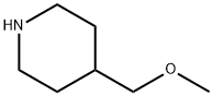 4-(メトキシメチル)ピペリジン 化学構造式