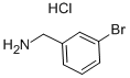 3-Bromobenzylamine hydrochloride Struktur