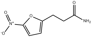 5-nitro-2-furylpropionamide 化学構造式