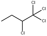 1,1,1,2-テトラクロロブタン 化学構造式