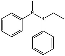 (N-Methyl-N-phenylamino)ethylphenylborane Structure