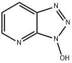 3H-1,2,3-トリアゾロ[4,5-b]ピリジン-3-オール 化学構造式