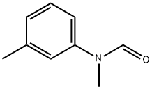 N-メチル-N-(3-メチルフェニル)ホルムアミド 化学構造式