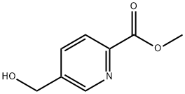 5-Hydroxymethyl-pyridine-2-carboxylic acid methyl ester Struktur