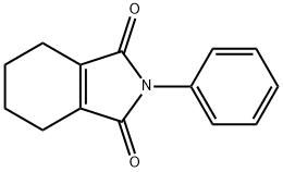 2-PHENYL-4,5,6,7-TETRAHYDRO-ISOINDOLE-1,3-DIONE 化学構造式