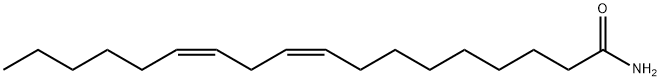(9Z,12Z)-octadeca-9,12-dien-1-amide Struktur