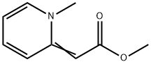 [1-Methylpyridin-2(1H)-ylidene]acetic acid methyl ester Structure