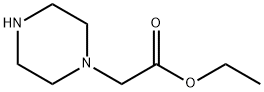1-(乙氧基羰甲基)哌嗪,40004-08-8,结构式