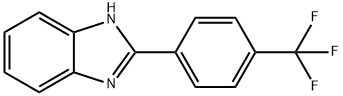 2-[4-(TRIFLUOROMETHYL)PHENYL]-1H-1,3-BENZIMIDAZOLE Structure