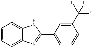 2-[3-(Trifluoromethyl)phenyl]-1H-benzimidazole Structure