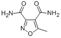 3,4-Isoxazoledicarboxamide,5-methyl-(9CI) 结构式