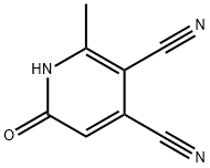 3,4-Pyridinedicarbonitrile, 1,6-dihydro-2-methyl-6-oxo- (9CI) 结构式