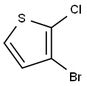 3-Bromo-2-chlorothiophene Struktur