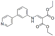 diethyl [[[3-(4-pyridyl)phenyl]amino]methylene]malonate|