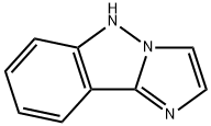 5H-Imidazo[1,2-b]indazole 化学構造式