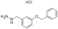 (3-(苄氧基)苄基)肼盐酸盐, 40051-69-2, 结构式