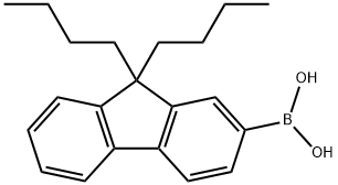 9,9-二-N-丁基芴-2-硼酸, 400607-56-9, 结构式