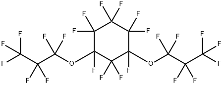 パーフルオロ(1,3-ジプロポキシシクロヘキサン) 化学構造式