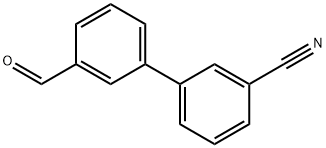 3'-FORMYL-BIPHENYL-3-CARBONITRILE Struktur