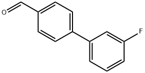 3'-氟联苯-4-甲醛,400750-63-2,结构式